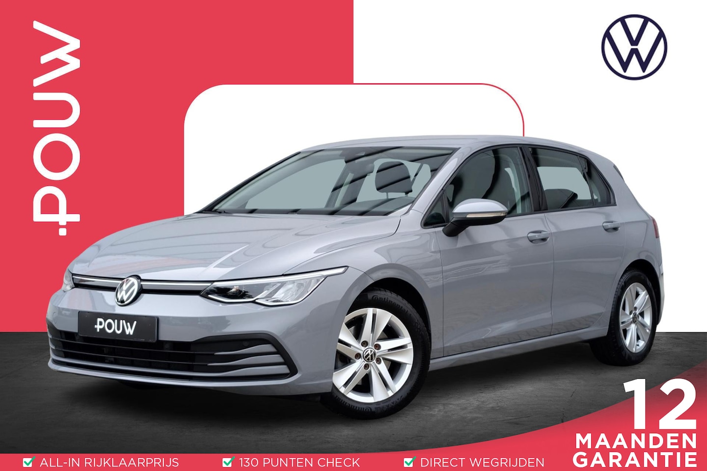 Volkswagen Golf - 1.0 TSI 90pk Golf | App Connect | Climatronic | Adaptive Cruise - AutoWereld.nl