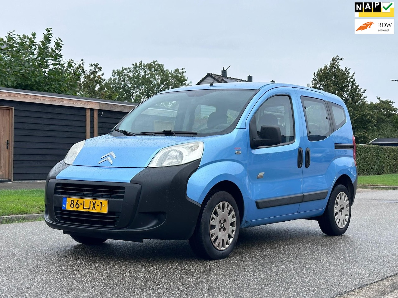 Citroën Nemo - 1.4i Multispace 5 Zits*NAP*Dealer onderhouden*Nieuwe APK*Elektrische ramen* - AutoWereld.nl