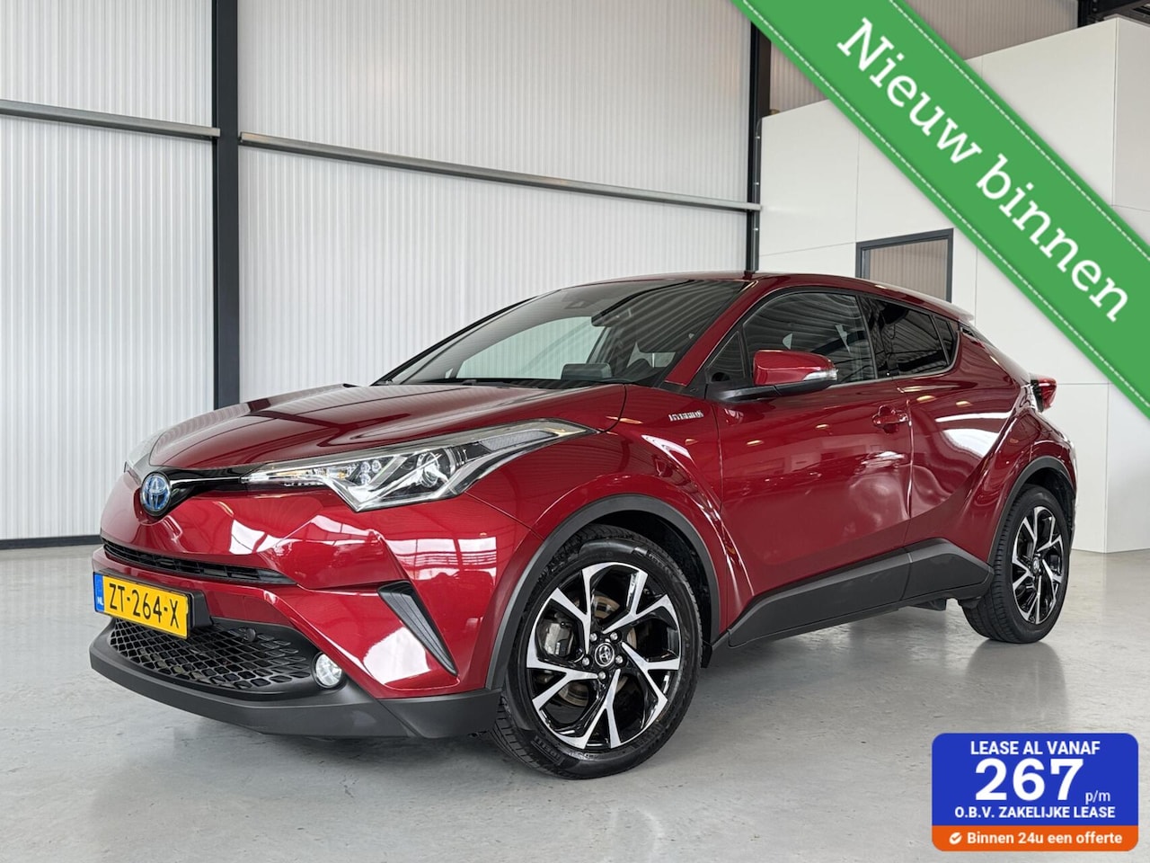 Toyota C-HR - 1.8 Hybrid 90kW Dynamic|Navigatie|Camera|Stoelverw.| - AutoWereld.nl