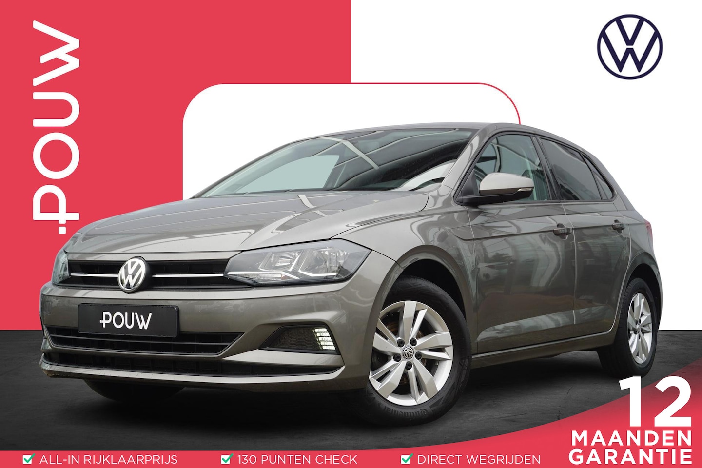 Volkswagen Polo - 1.0 TSI 95pk Comfortline | Apple Carplay & Android Auto | Bluetooth | Airco - AutoWereld.nl