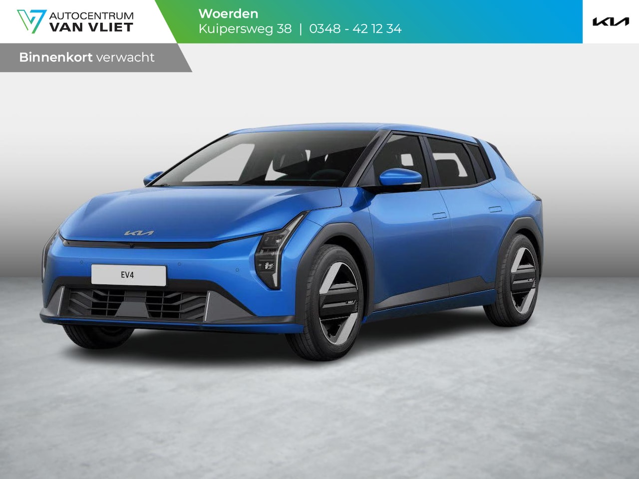 Kia EV4 - Air 58.3 kWh | Nieuw Model | 435Km Bereik | Navigatie | Clima | Camera | Sensoren - AutoWereld.nl