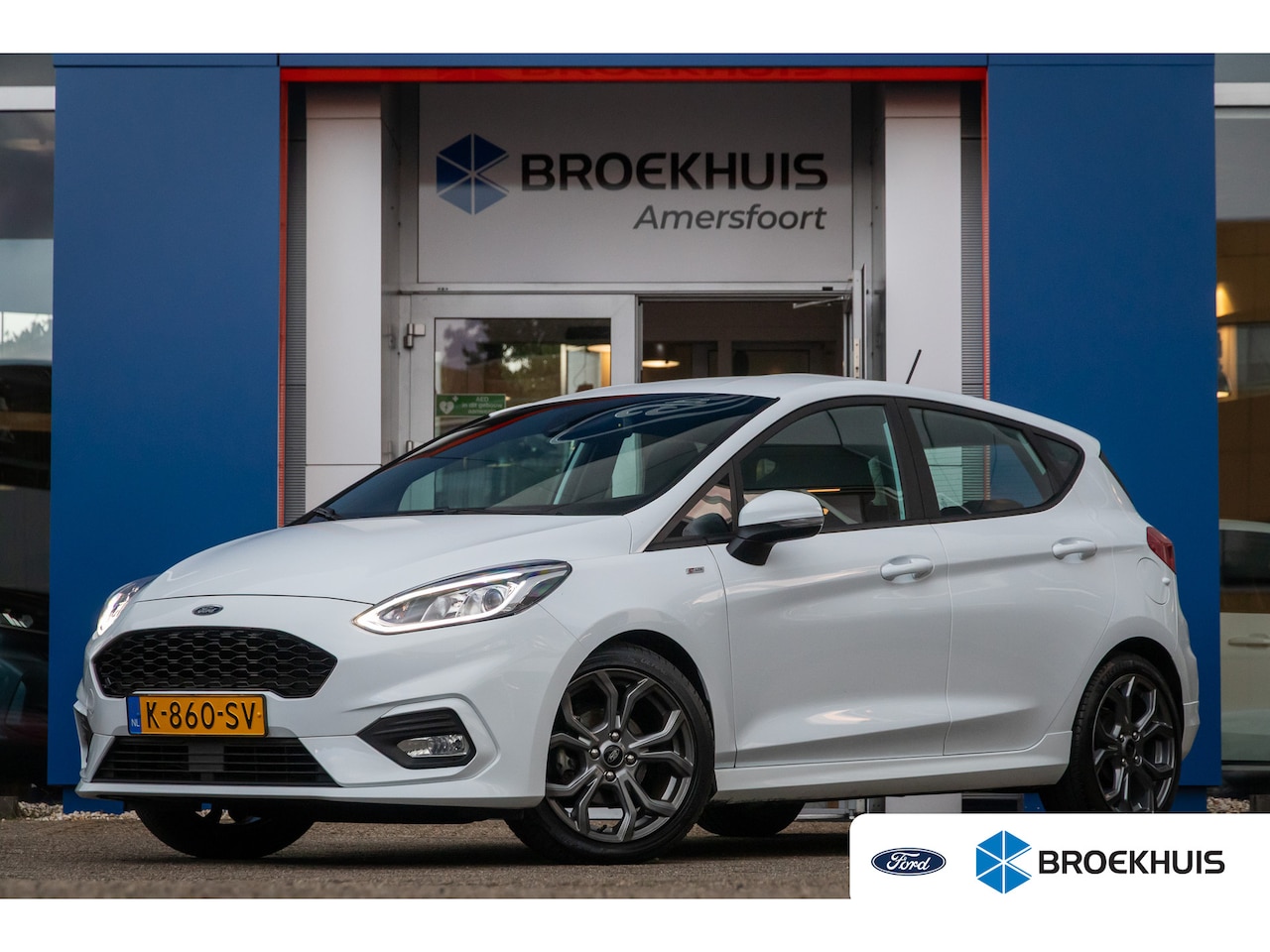 Ford Fiesta - 1.0 EcoBoost ST-Line | Airco (automatisch) | Apple Carplay/Android Auto|telefoonintegratie - AutoWereld.nl