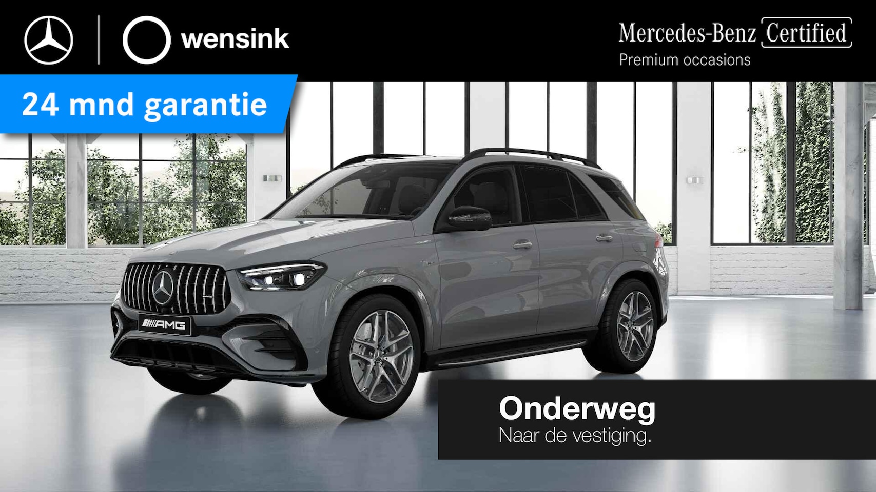 Mercedes-Benz GLE-Klasse - AMG 53 Hybrid 4MATIC+ | MANUFAKTUR lak | Trekhaak | Panoramadak  | Zonnerollo's | Burmeste - AutoWereld.nl