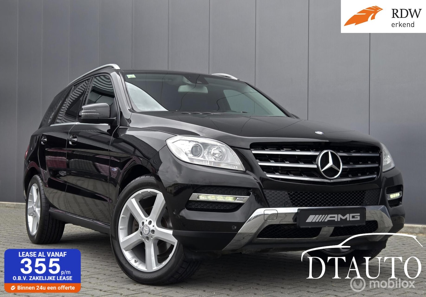 Mercedes-Benz M-klasse - 350 BlueTEC Luchtvering Grijs Kenteken Nieuwe Motor - AutoWereld.nl