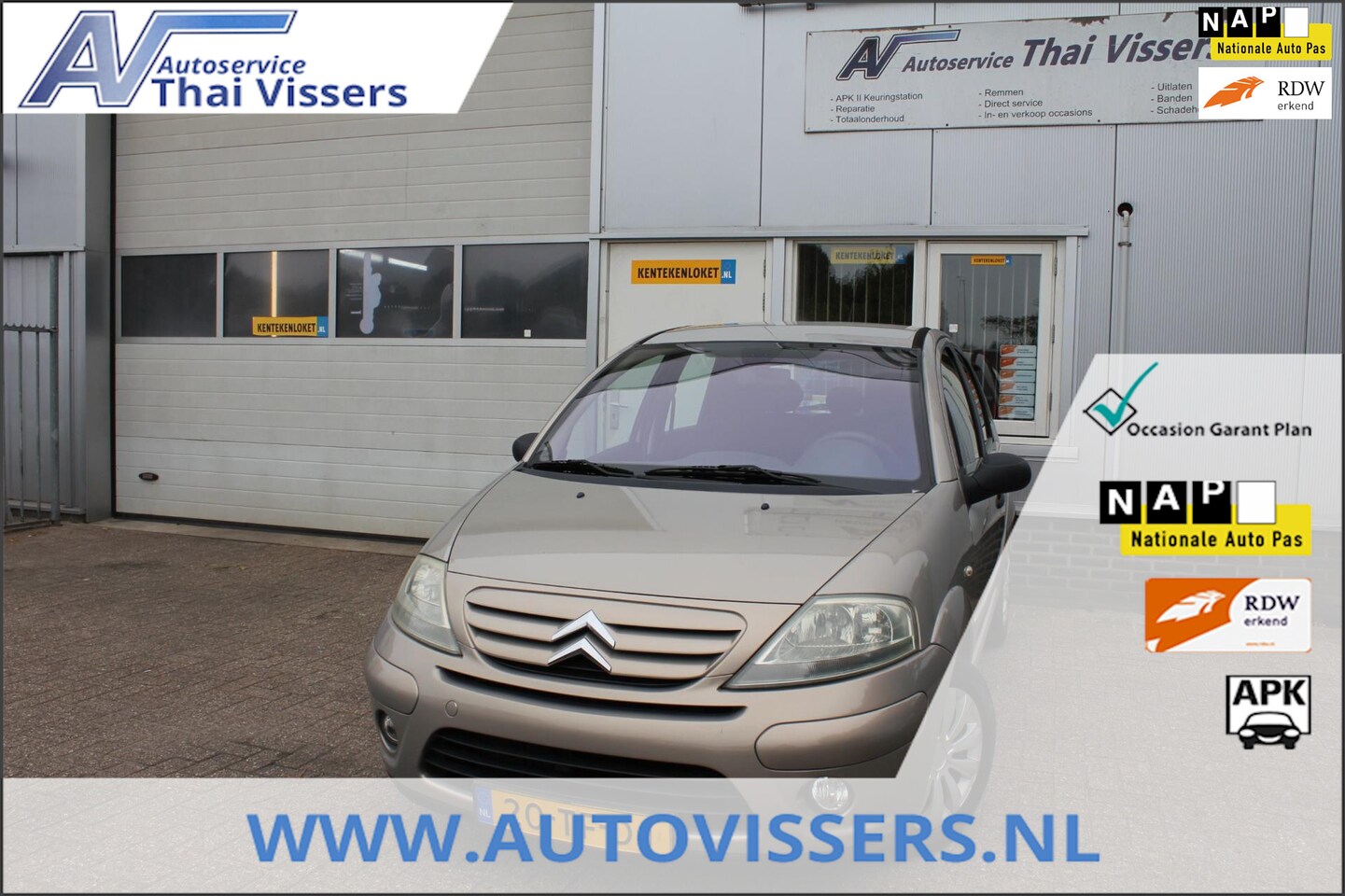 Citroën C3 - 1.4i-16V Ambiance Clima Cruise PDC Apk 9-8-26 - AutoWereld.nl