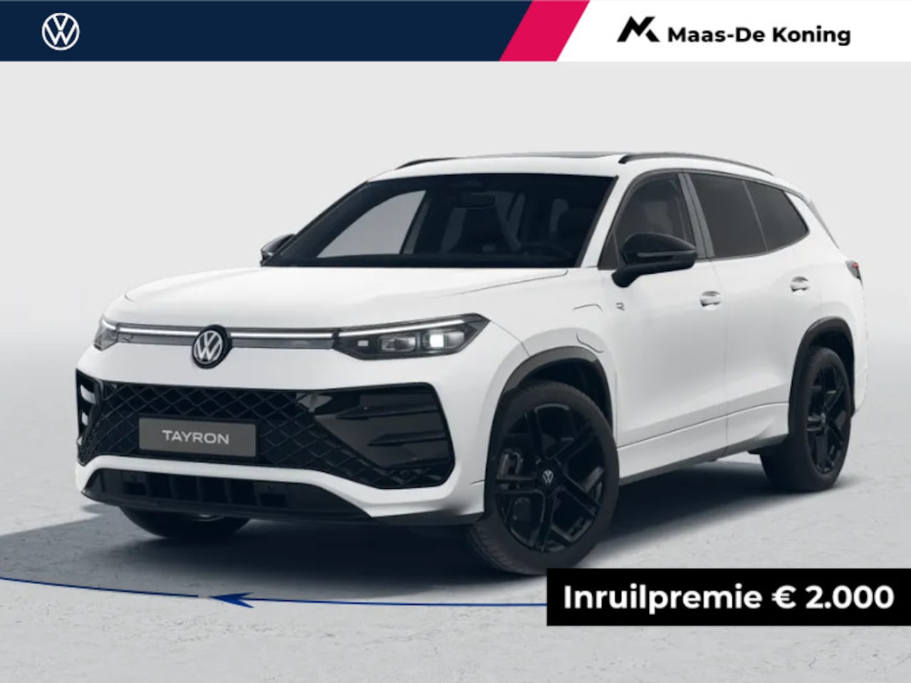 Volkswagen Tayron - R-Line Edition 1.5 eHybrid 204 pk 6 versn. DSG · Black Style Pakket · Comfort Pakket · Tre - AutoWereld.nl