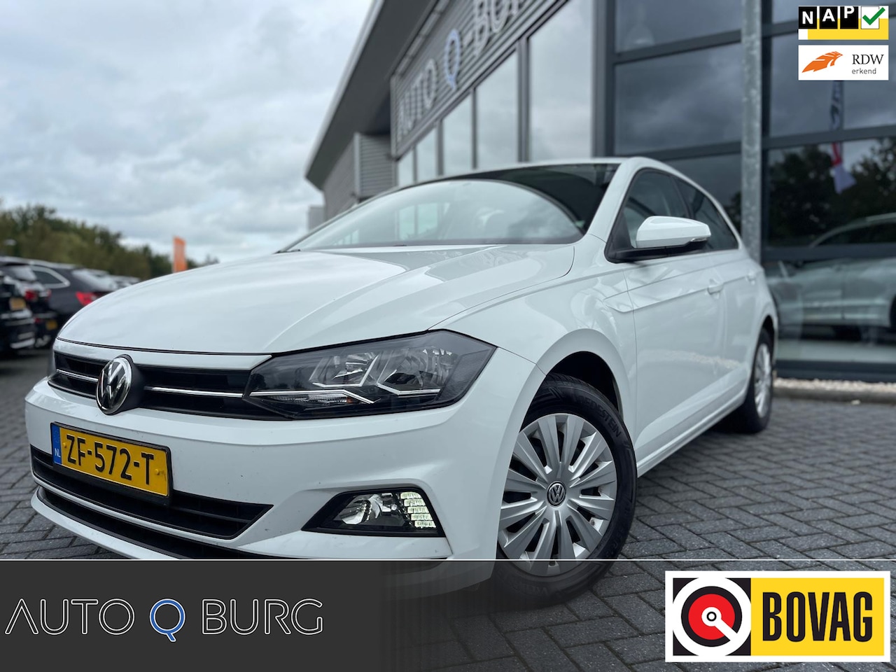 Volkswagen Polo - 1.0 TSI Comfortline | Adaptief Cruise | Airco | Navi | Carplay | NAP | Recent onderhoud ge - AutoWereld.nl