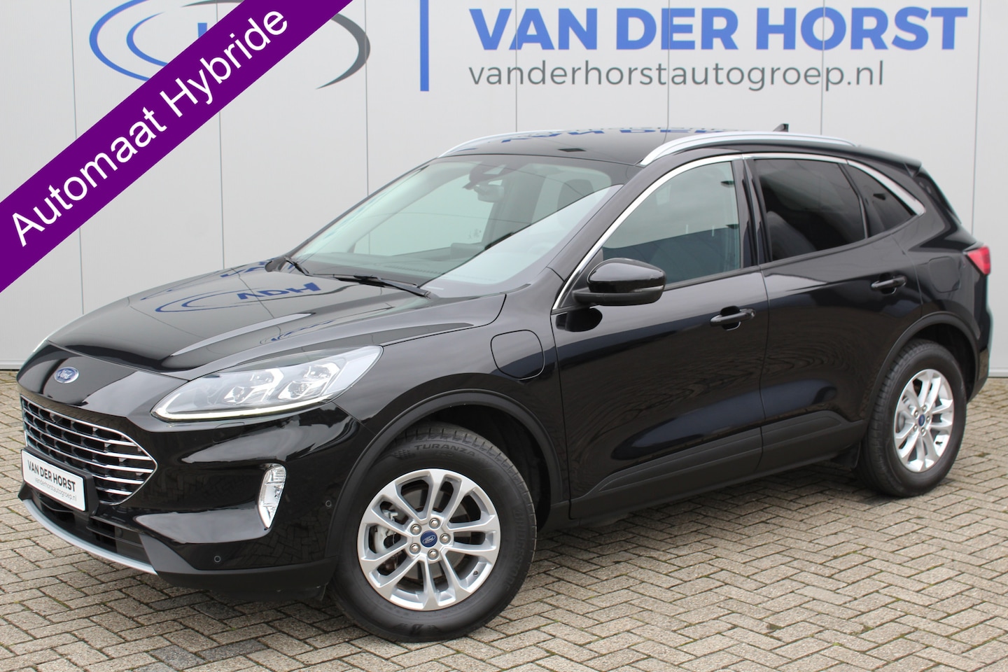 Ford Kuga - 2.5-225 pk PHEV Titanium X Hybride rijden voor een reële prijs ! Stoel-, stuur- en voorraa - AutoWereld.nl