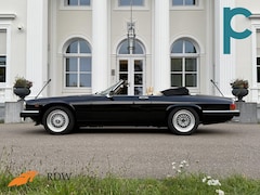 Jaguar XJS - V12 convertible 5.3L EU Auto Pionolak zwart beige leder