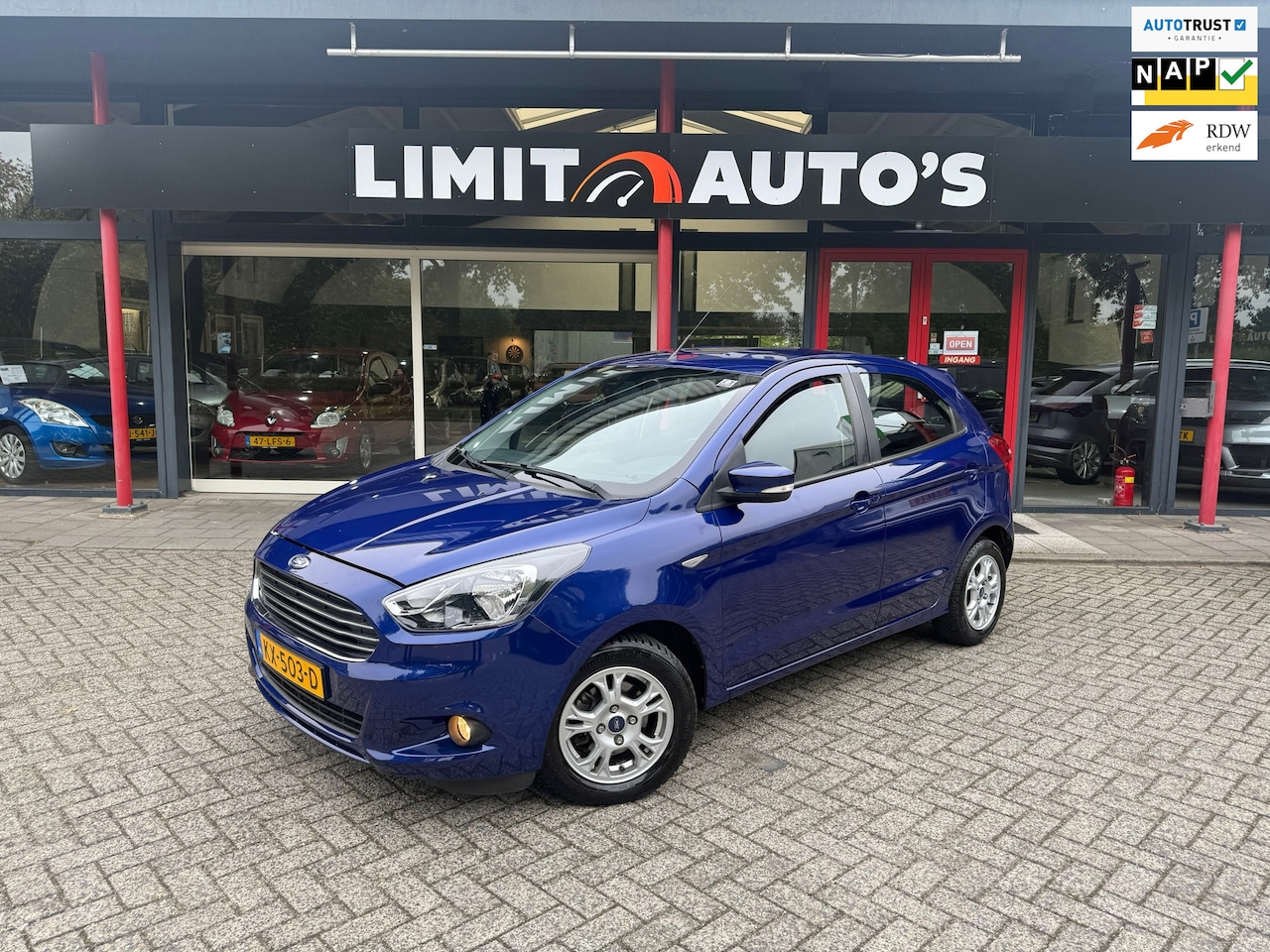 Ford Ka - 1.2 Trend Ultimate Airco/El.ramen/Pdc/Lmv/Nap/Apk - AutoWereld.nl