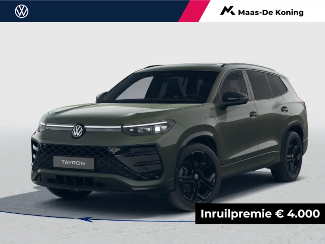 Volkswagen Tayron - R-Line Edition 1.5 eHybrid 204 PK 6 versn. DSG · Black Style Pakket · Comfort Pakket · Tre - AutoWereld.nl