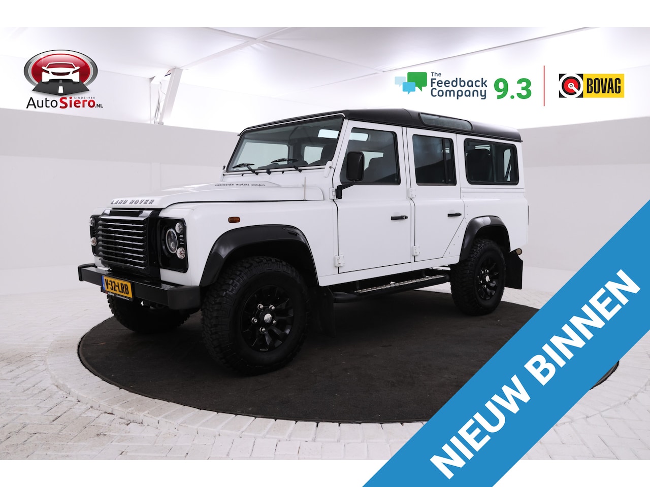 Land Rover Defender 110 - 2.2 D SW 110" by Piet Boon Nieuw Type! 7 Persoons! - AutoWereld.nl
