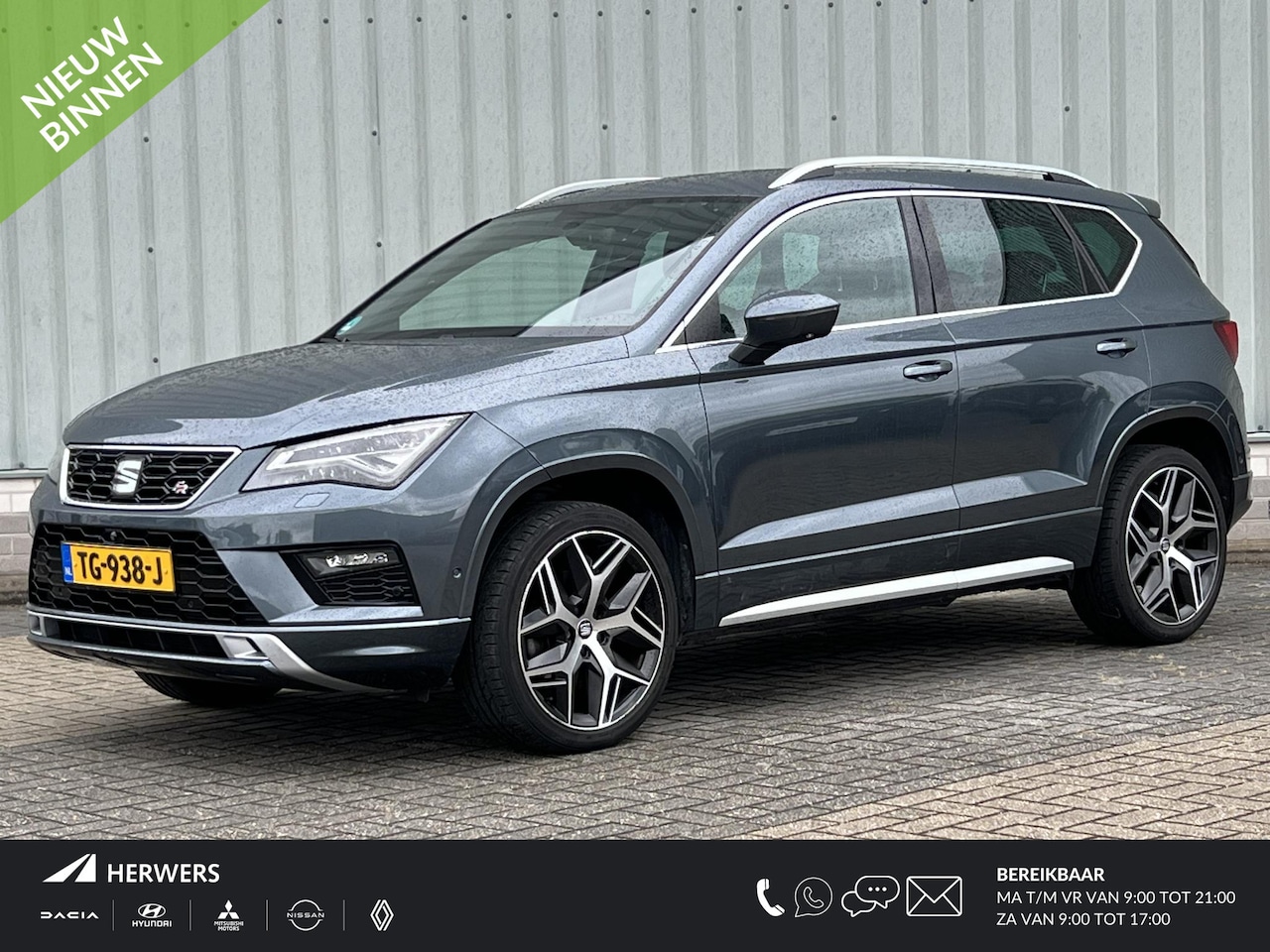 SEAT Ateca - 1.4 EcoTSI FR Business Intense / Automaat / 360 Graden Camera / Parkeersensoren Voor + Ach - AutoWereld.nl
