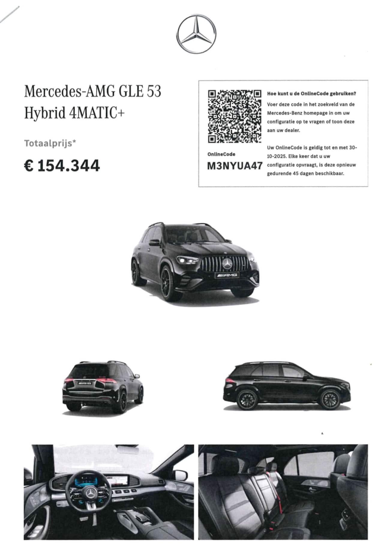 Mercedes-Benz GLE-Klasse - AMG 53 4MATIC+ HYBRID | 22 INCH | Burmester® | Trekhaak - AutoWereld.nl