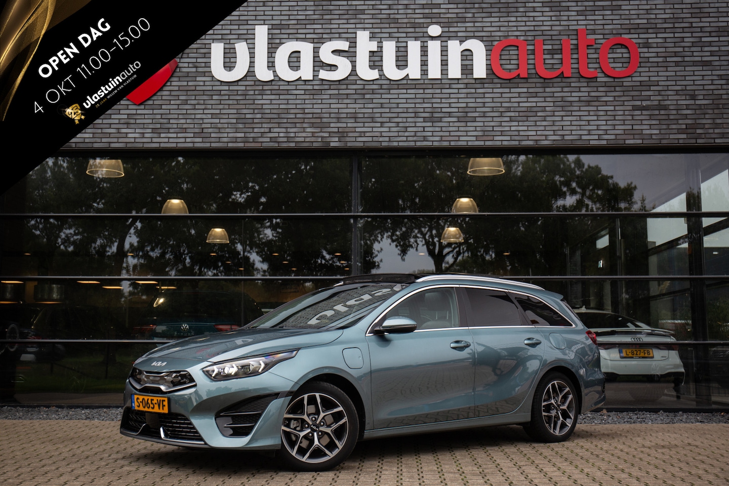 Kia Cee'd Sportswagon - Ceed 1.6 GDI PHEV ExecutiveLine , Panoramadak, Trekhaak, Adap. cruise, Leer, - AutoWereld.nl