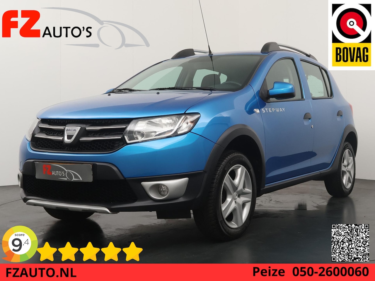 Dacia Sandero Stepway - 0.9 TCe Lauréate - Navigatie - Lichtmetalen velgen - Trekhaak - Parkeersensoren - AutoWereld.nl