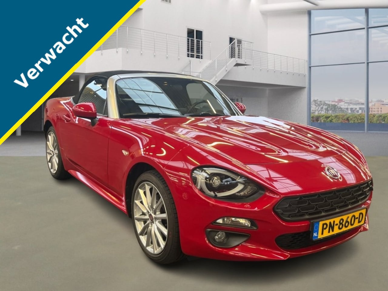 Fiat 124 Spider - 1.4 MULTI AIR TURBO LUSSO CABRIOLET - AutoWereld.nl