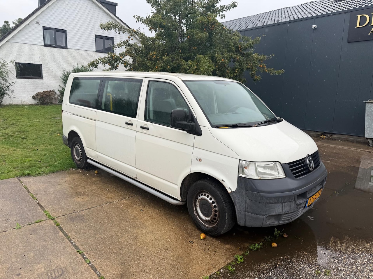 Volkswagen Transporter Kombi - 1.9 TDI 340 Trendl. 9 PEROONS AIRCO LANG WIT 2007 - AutoWereld.nl