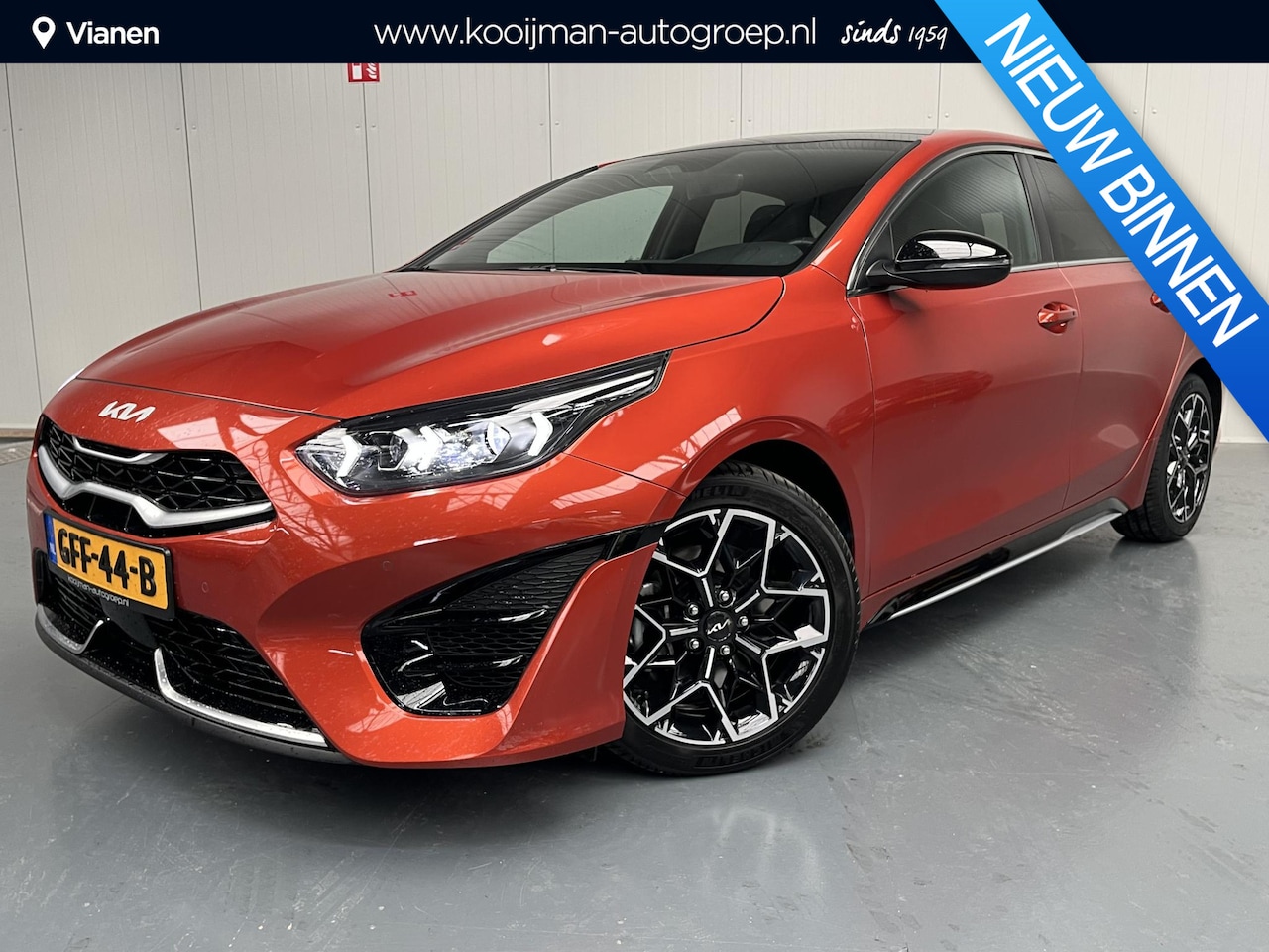 Kia Pro cee'd - 1.5 T-GDi GT-Line , Schuif en Kanteldak, Adaptieve CruiseControl, Keyless Entry, Dodehoek - AutoWereld.nl