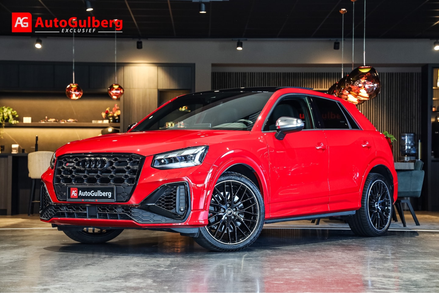 Audi Q2 SQ2 - 2.0 TFSI quattro Edition One VOLL Black Nappa RS Leder, Pano, ACC, Matrix, Camera, Virtual - AutoWereld.nl