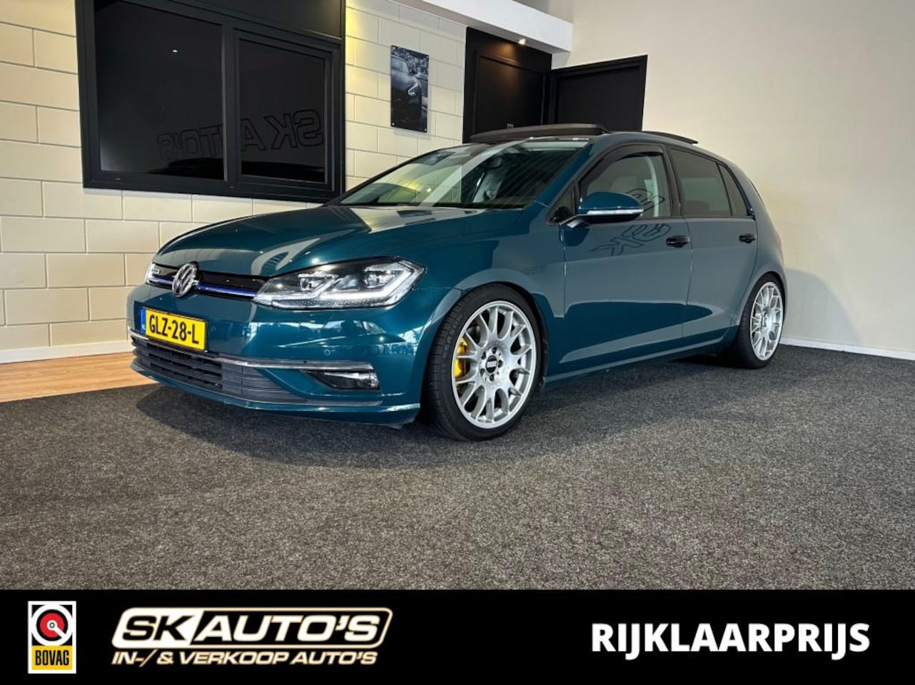 Volkswagen Golf - 1.5 TSI HIGHLINE STOEL/STUURVERW l PANORAMA l LMV l CAMERA l CLIMATE - AutoWereld.nl