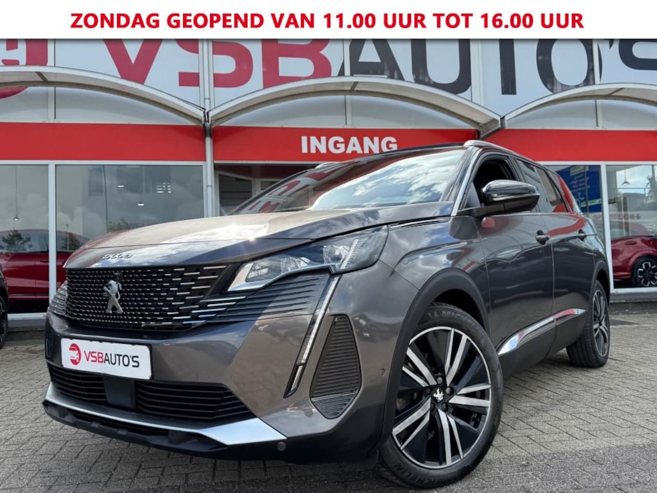 Peugeot 5008 - 1.2 PURETECH AUT. GT LEER 7-PRS NAVI PANO-DAK CAMERA CARPLAY - AutoWereld.nl
