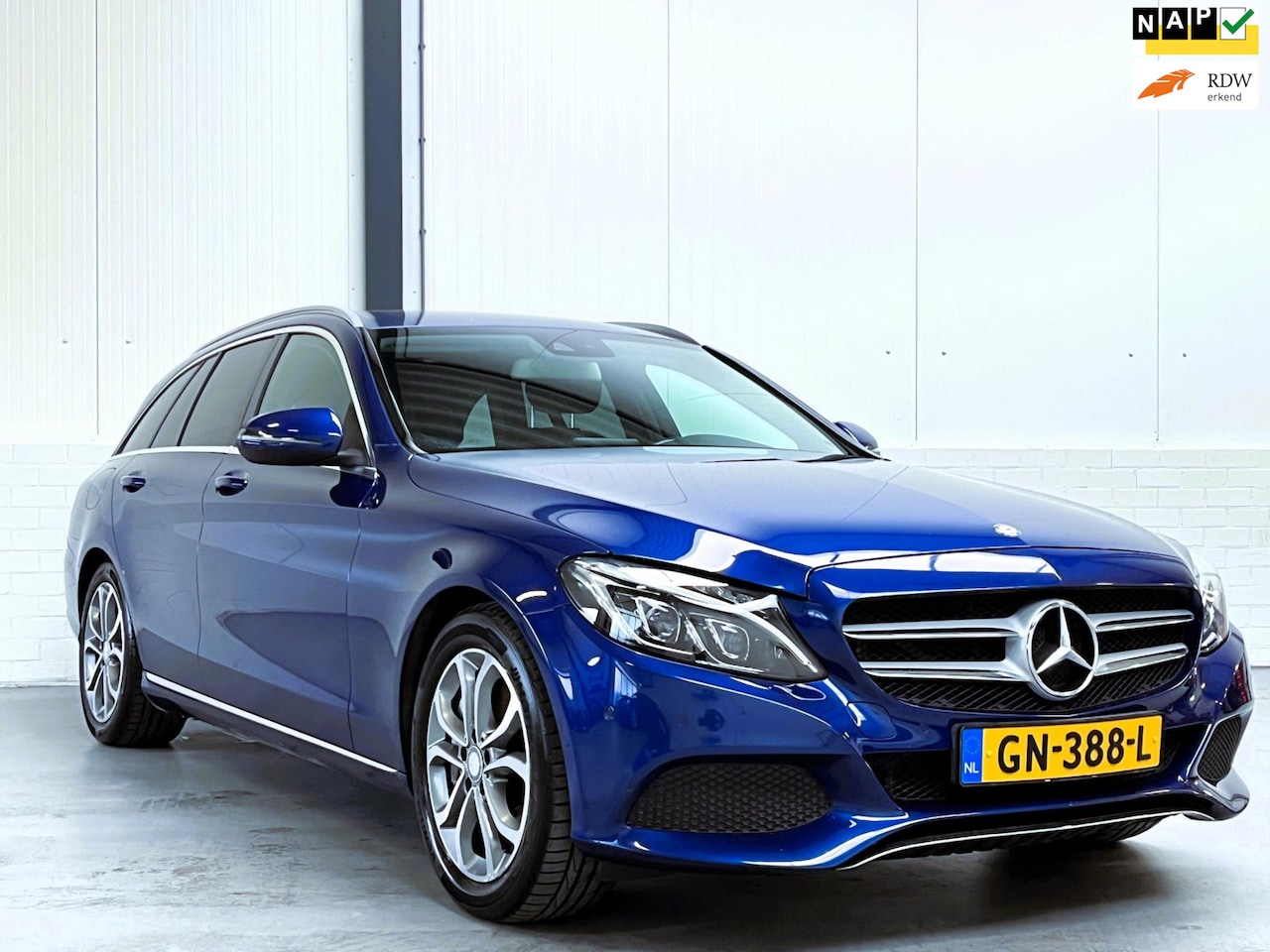 Mercedes-Benz C-klasse Estate - 350 e Lease Edition Burmester|Leder - AutoWereld.nl