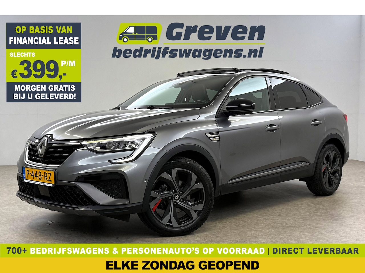 Renault Arkana - 1.6 E-Tech Hybrid R.S. Line | Panoramadak | 360° | Virtual Cockpit | Carplay | LED | Adapt - AutoWereld.nl