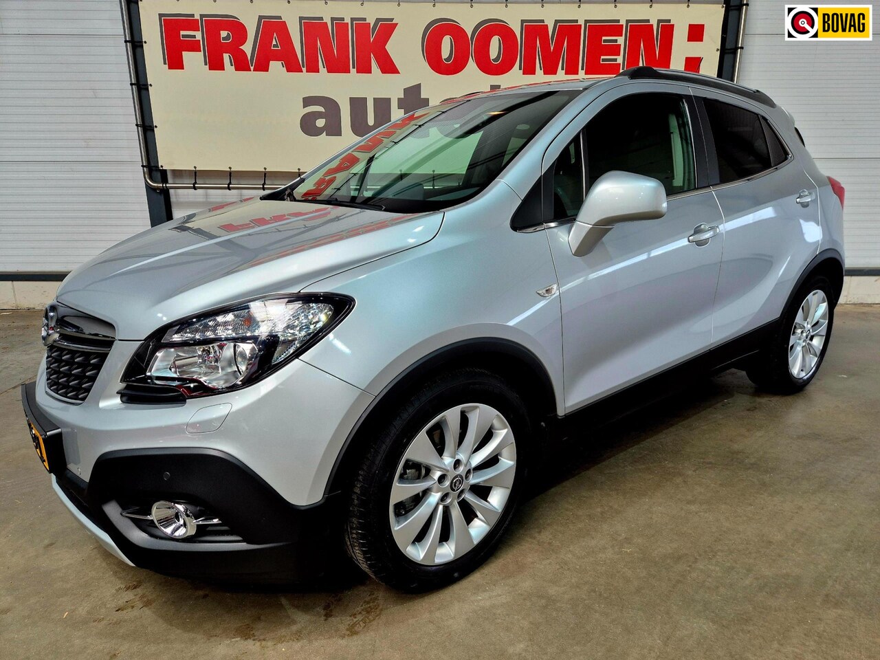 Opel Mokka - 1.4 T 140PK Cosmo + Bi-Xenon|DAB|Navi|Schuifdak|Leder/Stof|Adaptive cruise|Lane assist|Sto - AutoWereld.nl