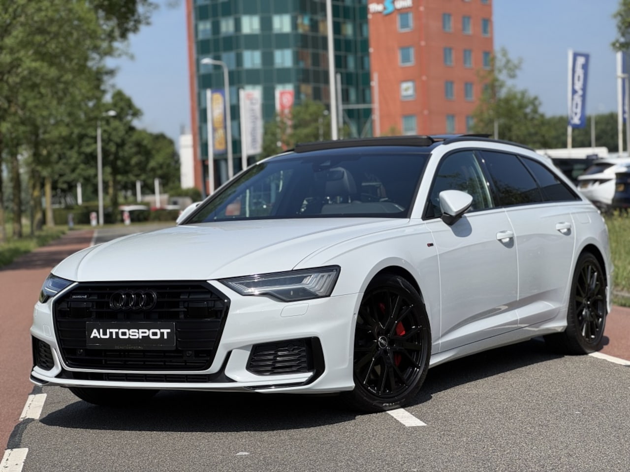 Audi A6 Avant - 50 TFSI e Quattro S-Line Pano Memory Sfeerv. Trekhaak - AutoWereld.nl