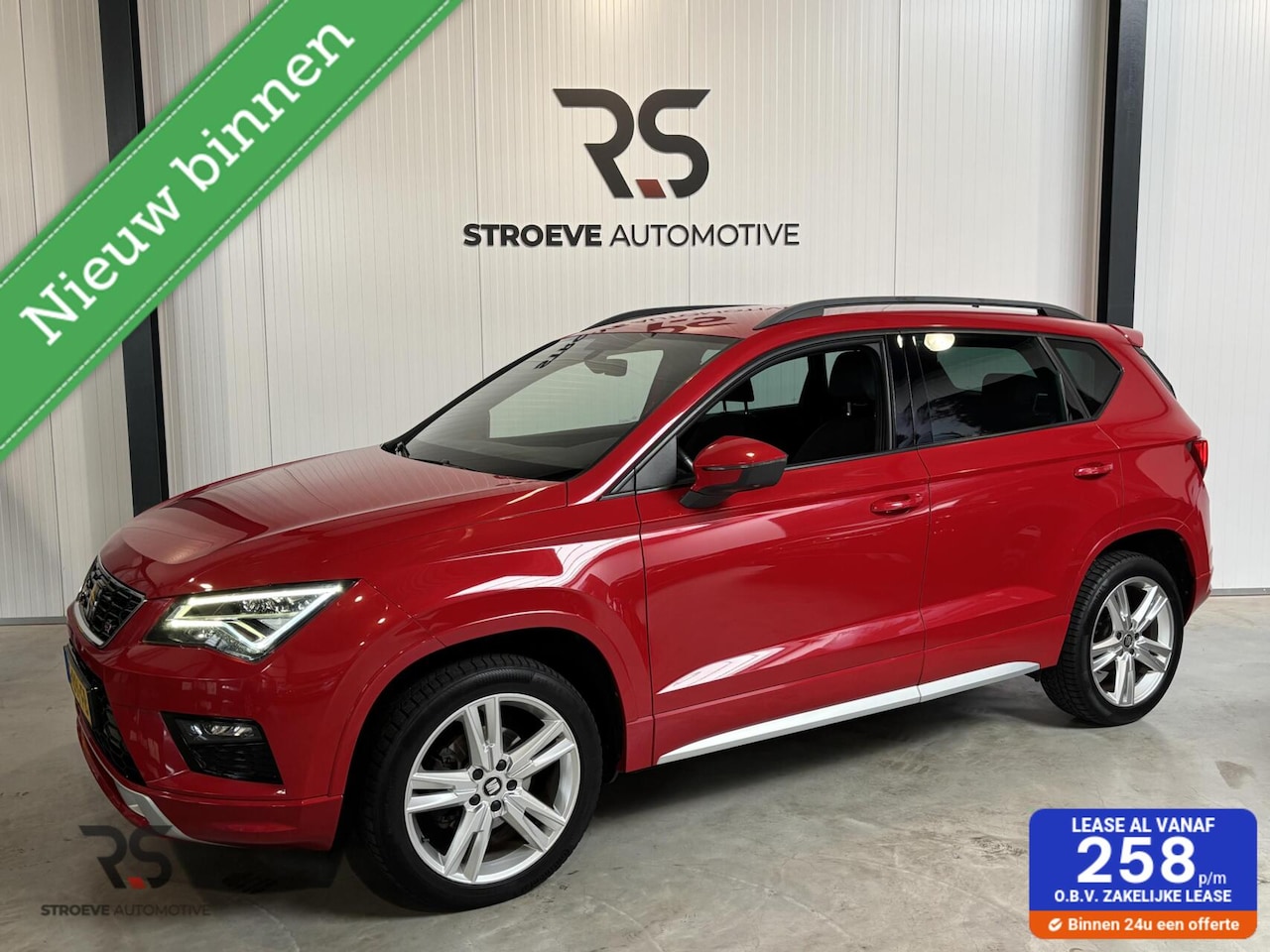 SEAT Ateca - 1.5 TSI 150 pk handg. FR Buss. Intense | Navi | LED | Cruise | PDC | Beats | Clima | CarPl - AutoWereld.nl