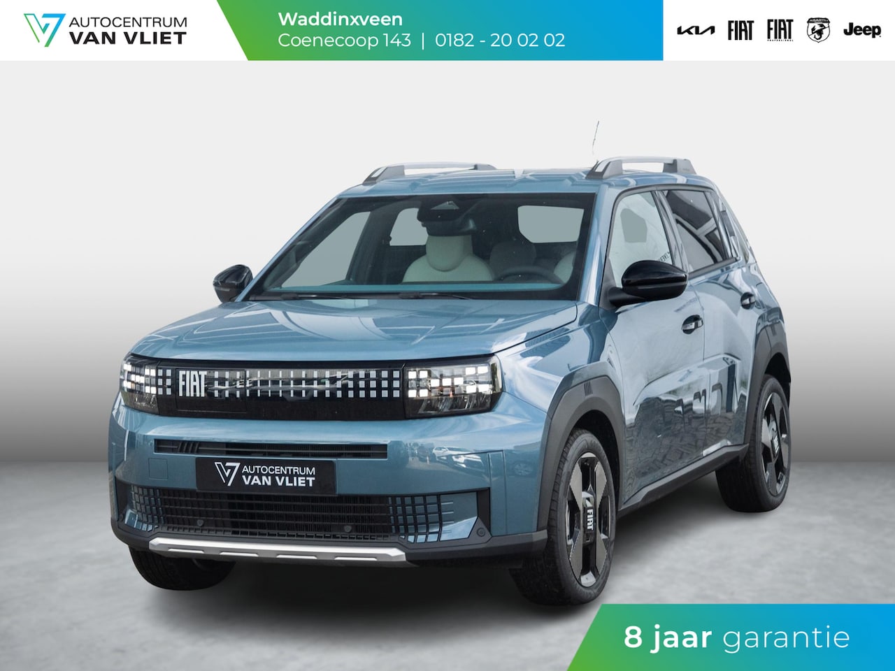 Fiat Grande Panda - La Prima 7.4 kW 44 kWh | Uit voorraad leverbaar | Clima | Cruise | Camera | Apple Carplay - AutoWereld.nl