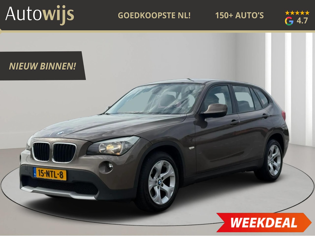 BMW X1 - SDrive18i Executive|AUT|Navi|PDC|NL AUTO|Goed onderhouden - AutoWereld.nl