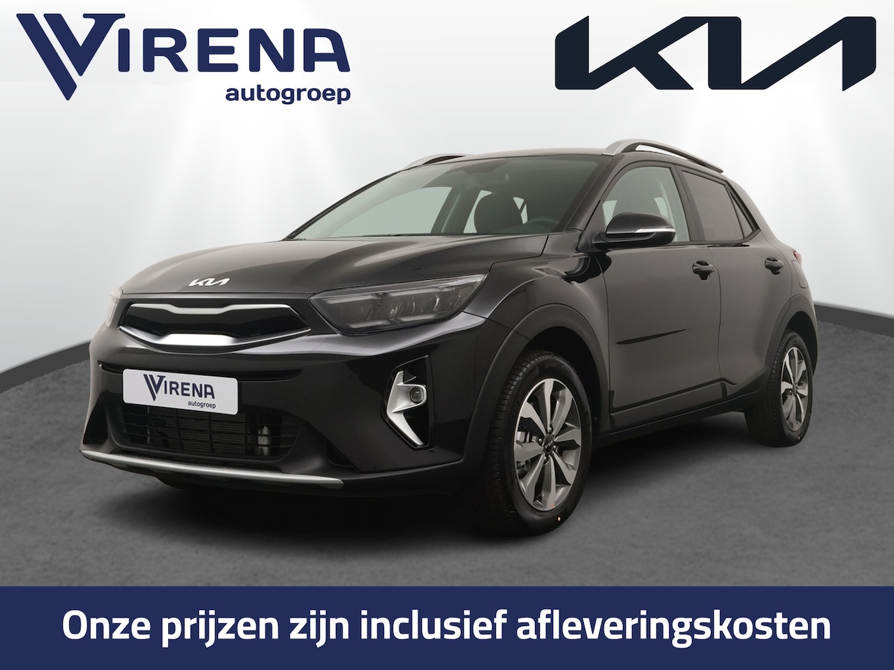 Kia Stonic - 1.0 T-GDi MHEV DynamicPlusLine Stoel/-stuurverwarming - Achteruitrijcamera - Navigatie - P - AutoWereld.nl