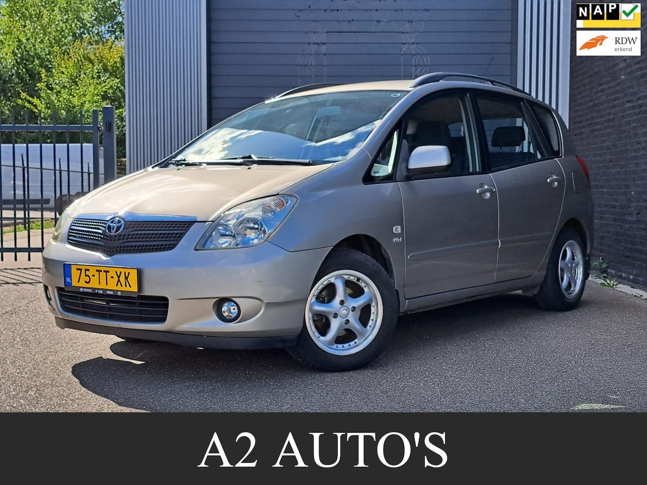 Toyota Corolla Verso - 1.6 VVT-i Linea Sol Ecc|Trekhaak - AutoWereld.nl