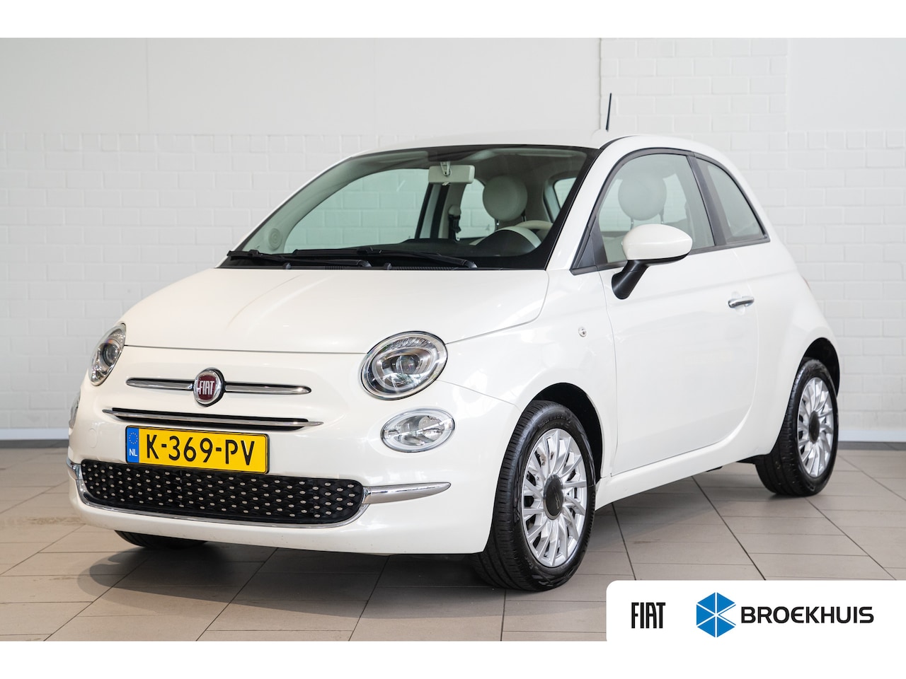 Fiat 500 - 1.0 Hybrid Lounge | Apple Carplay & Android Auto | Parelmoer lak | Cruise Controle | - AutoWereld.nl