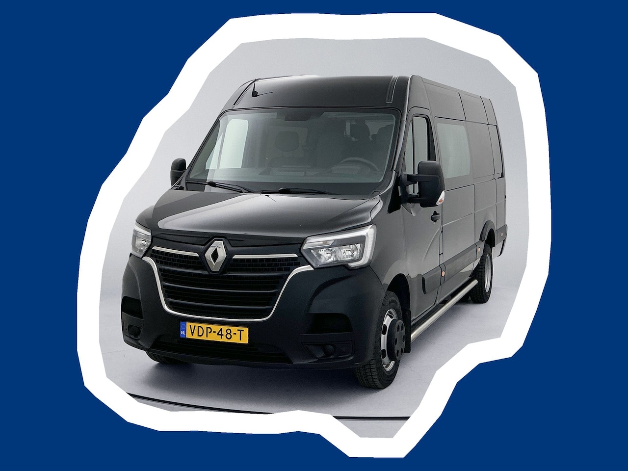 Renault Master - T35 2.3 dCi 165 L3H2 Dubbele Cabine Trekhaak 3500kg Achteruitrijcamera Euro 6 Betimmering - AutoWereld.nl