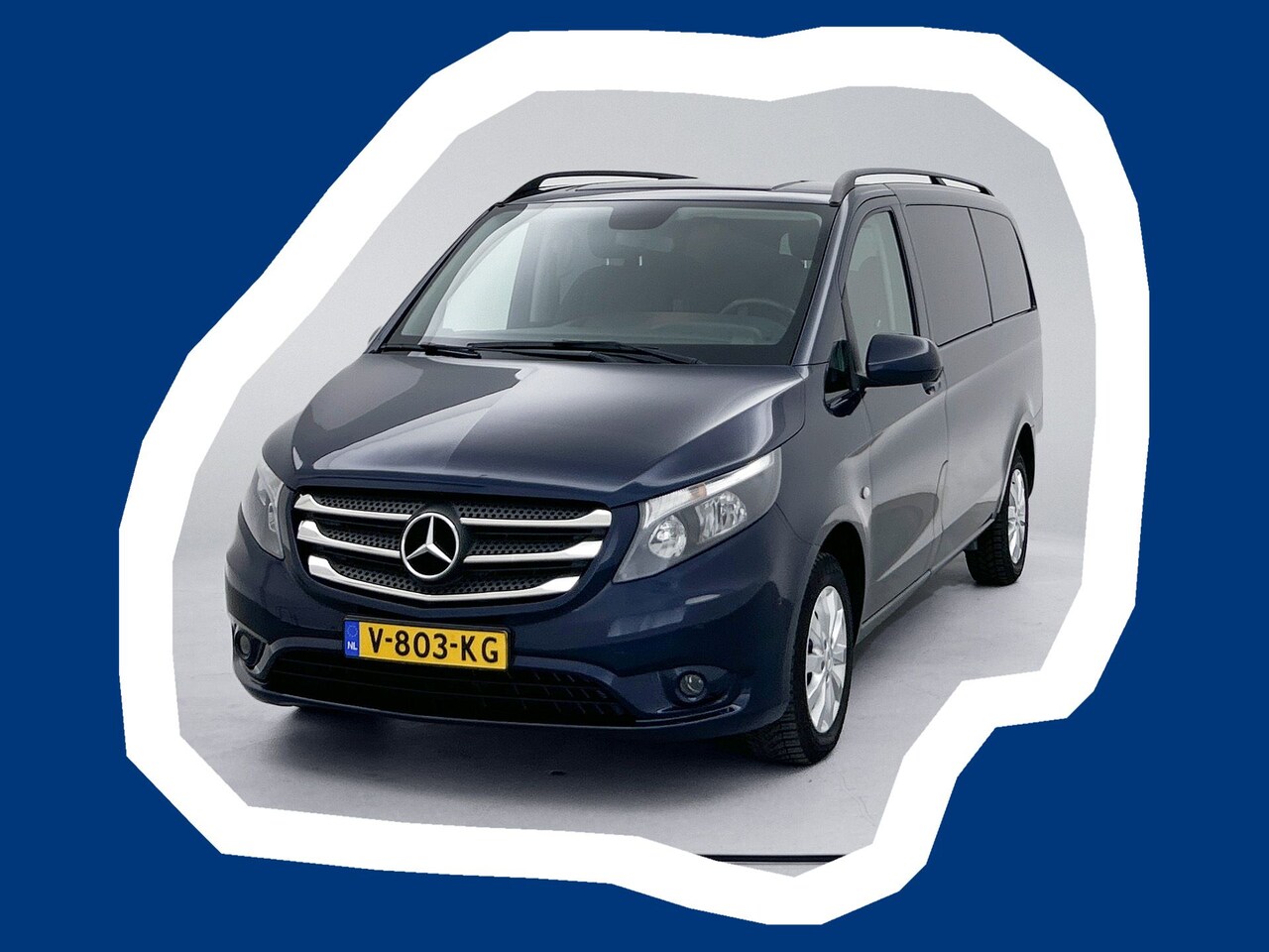 Mercedes-Benz Vito - 111 CDI Lang DC Dubbele Cabine Cruise Control Comfort Navigatie 5-persoons - AutoWereld.nl
