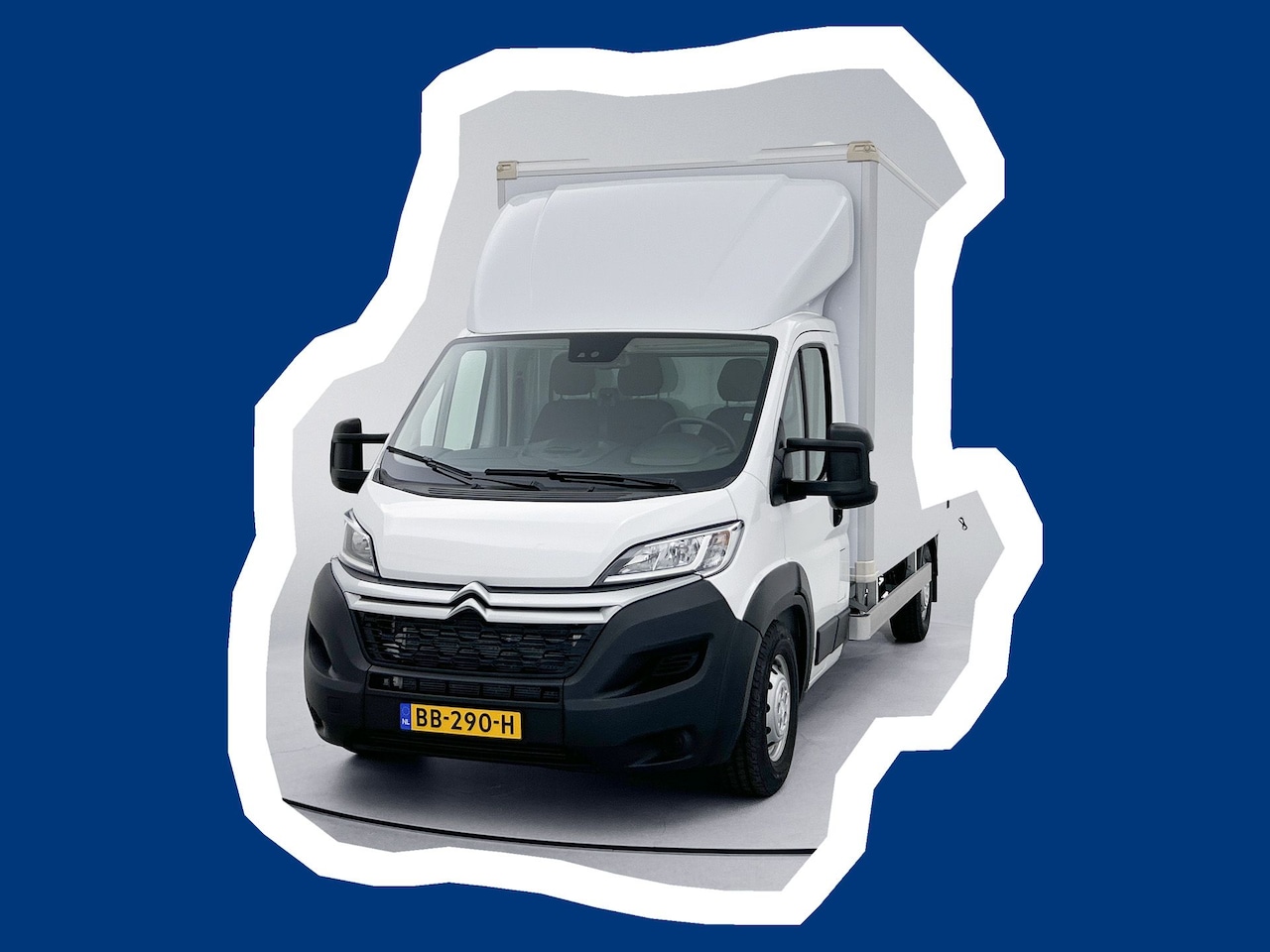 Citroën ë-Jumper - 435 L3 Club 75 kWh Bakwagen 270km actieradius Navigatie Bindrails Meubelbak - AutoWereld.nl