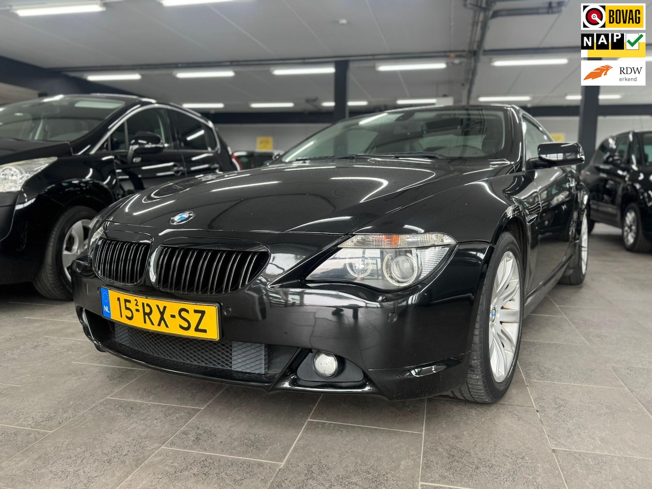 BMW 6-serie - 630i S keer navi clima cruise controle lm-velgen xenon mimory parkeersensoren - AutoWereld.nl
