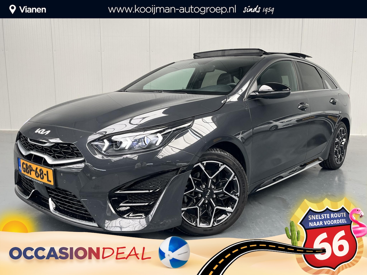 Kia Pro cee'd - 1.5 T-GDi GT-Line lage kilometerstand! Schuif- en Kanteldak, Dodehoekdetectie, Keyless Ent - AutoWereld.nl