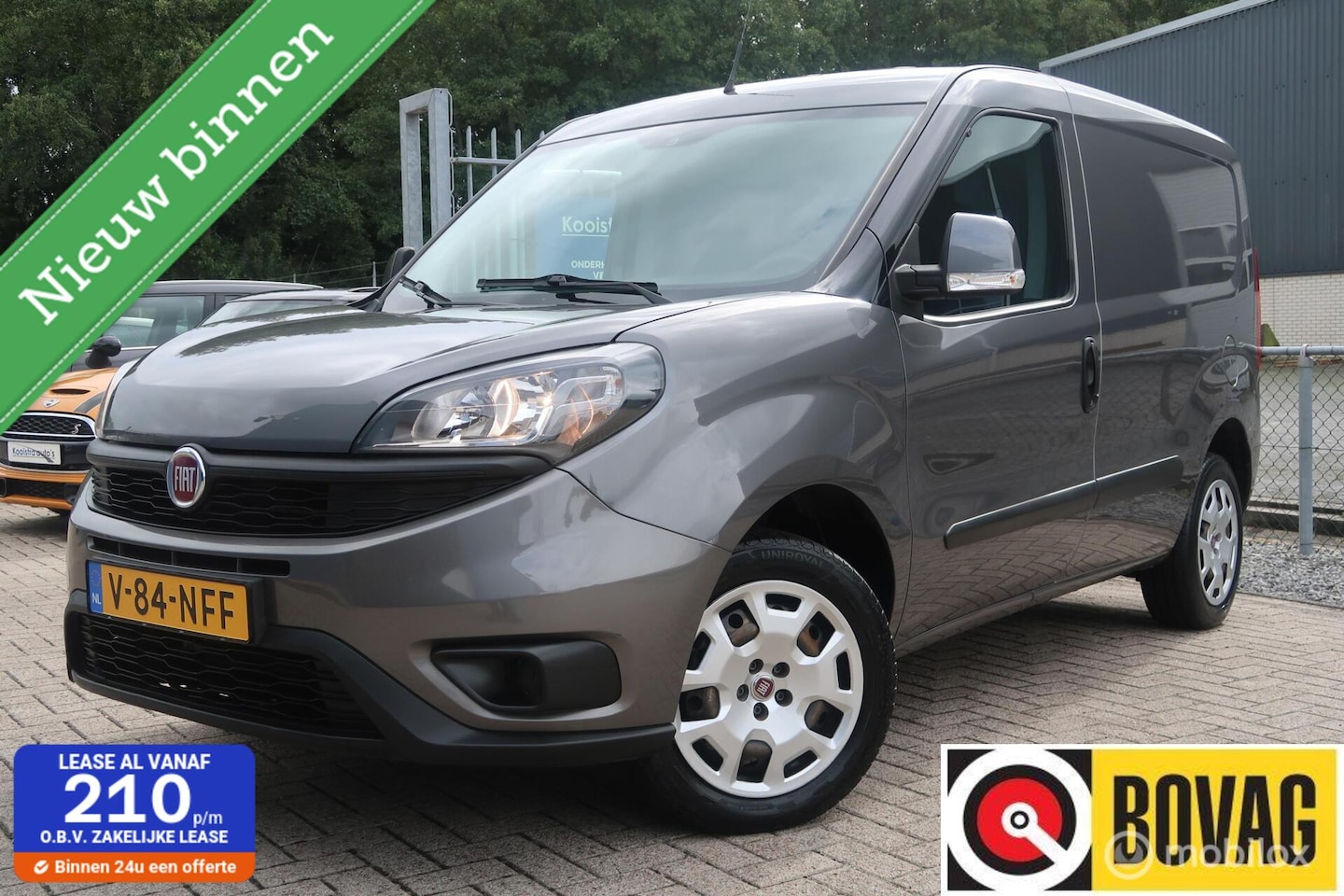 Fiat Doblò Cargo - 1.4 Fire L1H1 SX NAVI, DAB, CRUISECONTROL - AutoWereld.nl
