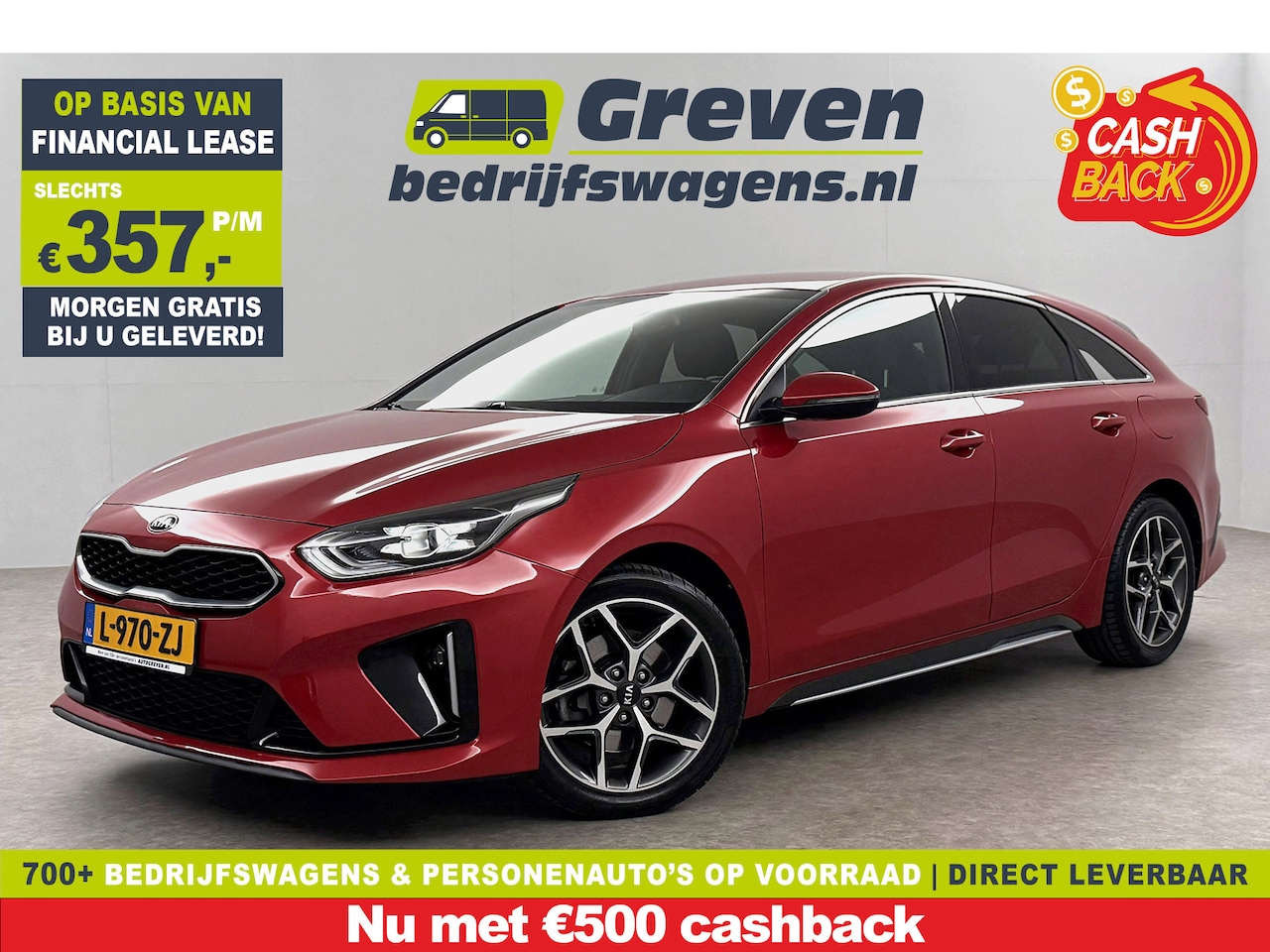 Kia Pro cee'd - 1.4 T-GDI 140PK GT-Line | Camera | LED | Carplay | Virtual Cockpit | Cruisecontrol | Navig - AutoWereld.nl