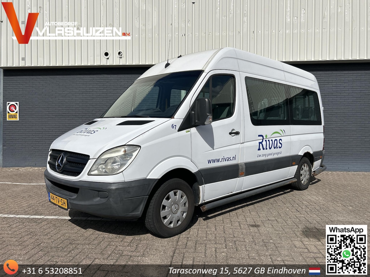 Mercedes-Benz Sprinter - 211 2.2 CDI 366 HD Automaat | € 5.850,- NETTO! | 9 Persoons | Rolstoel Lift | - AutoWereld.nl