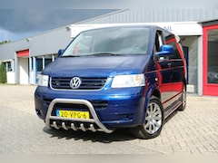 Volkswagen Transporter - 2.5 TDI Aut. 96KW/130PK DC 5-pers. Youngtimer Airco|Cruise|Bullbar|Trekhaak