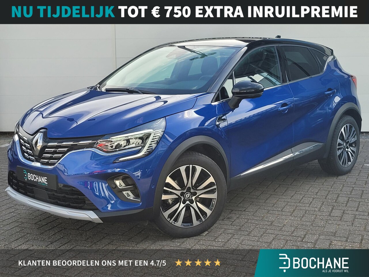 Renault Captur - 1.3 TCe 160 iconic (Hoge instap) BOSE | 360° Camera | Leder | Navigatie | Dealer Onderhoud - AutoWereld.nl