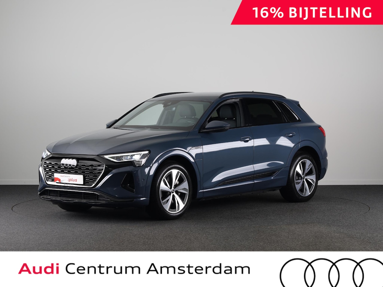 Audi Q8 e-tron - 50 quattro Edition 95 kWh 340pk | Lederen bekleding | | 20 inch lichtmetalen velgen | Elek - AutoWereld.nl