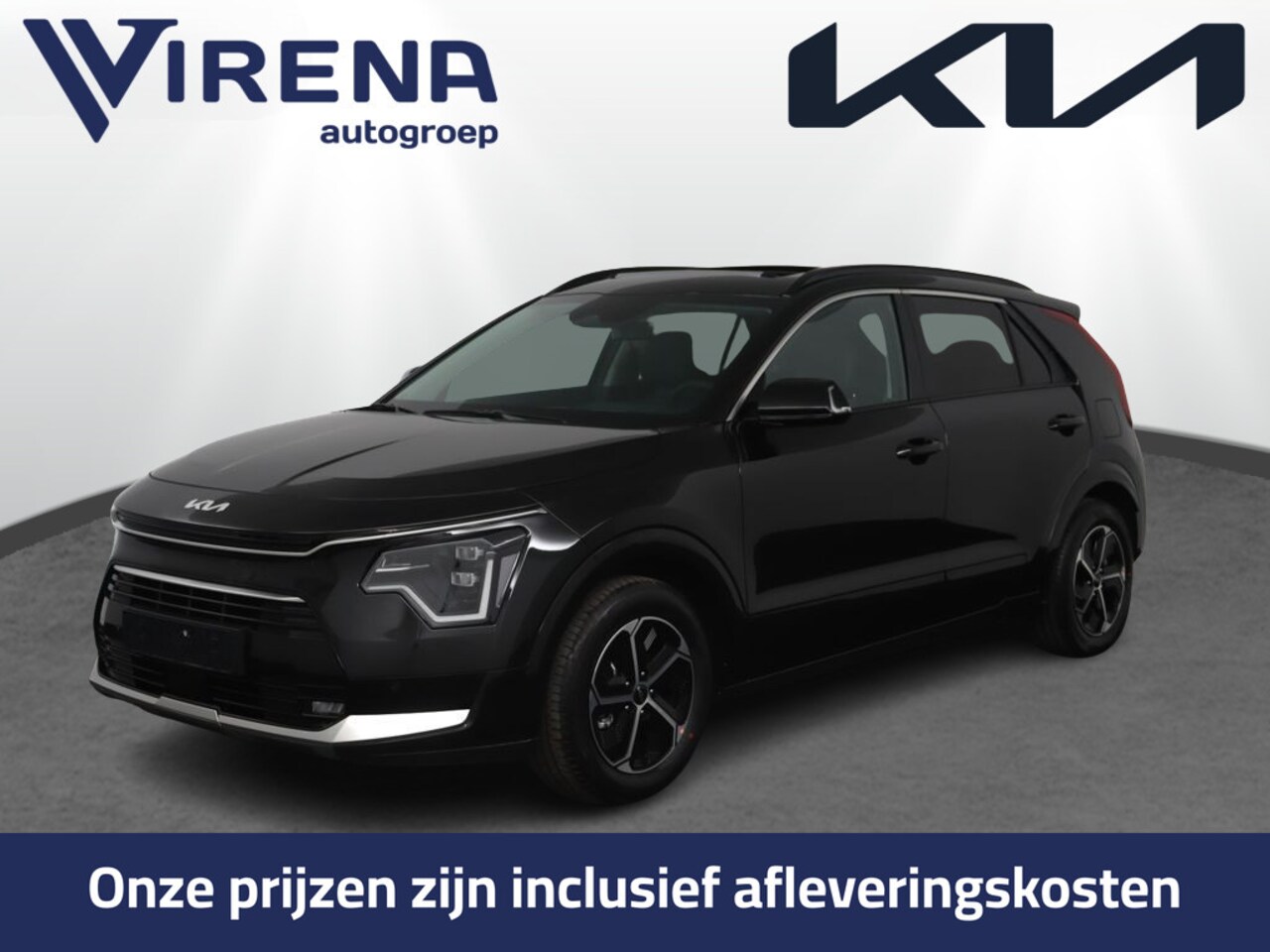 Kia Niro - 1.6 GDi Hybrid DynamicPlusLine - € 2.500 INRIULPREMIE -  Stoel-/stuurverwarming - Adaptiev - AutoWereld.nl