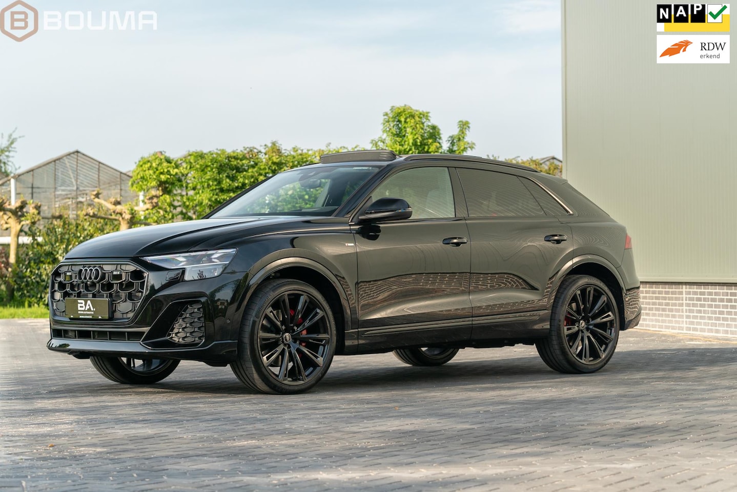 Audi Q8 - 50 TDI 286 PK S Line BLACK OPTIC FULL - AutoWereld.nl