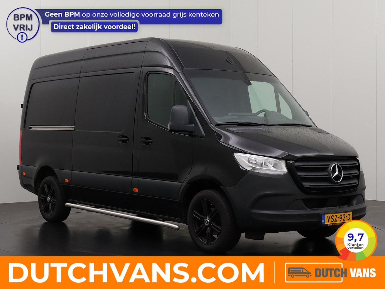 Mercedes-Benz Sprinter - 315CDI 9G-Tronic Automaat L2H2 | Touchscreen | Camera | 3-Persoons | Betimmering - AutoWereld.nl